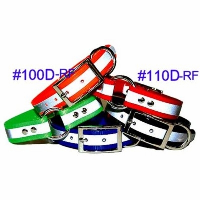 SunGlo Collars with Reflective Stripe 1 in wide Center Ring