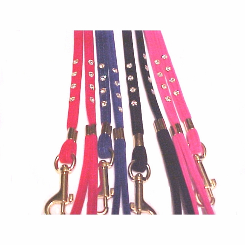 Velvet Lead with Rhinestones
