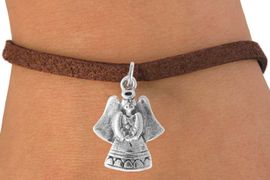 <bR>                    EXCLUSIVELY OURS!!<Br>              AN ALLAN ROBIN DESIGN!!<BR>  CLICK HERE TO SEE 500+ EXCITING<BR>     CHANGES THAT YOU CAN MAKE!<BR>                LEAD & NICKEL FREE!!<BR>       W765SB - SWEET ANGEL CHARM<Br>        BRACELET FROM $4.50 TO $8.35