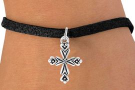 <bR>                    EXCLUSIVELY OURS!!<Br>              AN ALLAN ROBIN DESIGN!!<BR>  CLICK HERE TO SEE 500+ EXCITING<BR>     CHANGES THAT YOU CAN MAKE!<BR>                LEAD & NICKEL FREE!!<BR>       W766SB - ORNATE CROSS CHARM<Br>        BRACELET FROM $4.50 TO $8.35
