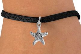 <bR>                    EXCLUSIVELY OURS!!<Br>              AN ALLAN ROBIN DESIGN!!<BR>  CLICK HERE TO SEE 500+ EXCITING<BR>     CHANGES THAT YOU CAN MAKE!<BR>                LEAD & NICKEL FREE!!<BR>     W801SB - STAR FISH CHARM<Br>    BRACELET FROM $4.50 TO $8.35