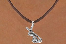 <bR>               EXCLUSIVELY OURS!!<BR>CLICK HERE TO SEE 120+ EXCITING<BR>   CHANGES THAT YOU CAN MAKE!<BR>              LEAD & NICKEL FREE!!<BR>  W514SN - JESUS WITH CROSS ON<BR>    NECKLACE FROM $4.50 TO $8.35