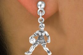 <bR>              EXCLUSIVELY OURS!!<BR>CLICK HERE TO SEE 65+ EXCITING<BR> CHANGES THAT YOU CAN MAKE!<BR>             LEAD & NICKEL FREE!!<BR>     W227SE - GIRL BASKETBALL<Br>                 PLAYER & EARRING<br>                   FROM $4.50 TO $8.35