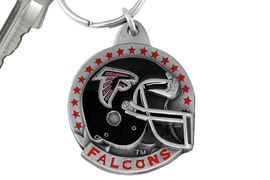 <bR>            LEAD & NICKEL FREE!!!<br>         OFFICIAL NFL LICENSED!!<br>   NATIONAL FOOTBALL LEAGUE!! <Br>  W19710KC - ATLANTA FALCONS <BR>KEY CHAIN FROM $2.99