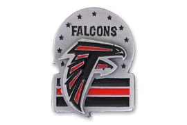 <br>          LEAD & NICKEL FREE!!<Br>     OFFICIAL (NFL) LICENSED!!<Br>NATIONAL FOOTBALL LEAGUE!!<Br>W19715P - ATLANTA FALCONS <Br> NFL PIN FROM $1.99