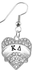 <BR>     LICENSED SORORITY JEWELRY MANUFACTURER<BR>           KAPPA DELTA  SORORITY EARRINGS<BR>                 NICKEL, LEAD,  & CADMIUM FREE! <BR>                                 HYPOALLERGENIC<BR>                       EXCLUSIVELY OURS W1738E1<BR>               FROM $7.90 TO $12.50 EACH �2015 