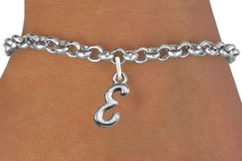 <br>            PERSONALIZED BRACELET<bR>                  EXCLUSIVELY OURS!!<Br>            AN ALLAN ROBIN DESIGN!!<BR>   CLICK HERE TO SEE 500+ EXCITING<BR>      CHANGES THAT YOU CAN MAKE!<BR>                 LEAD & NICKEL FREE!!<BR>W839SB - ALPHABET INITIAL CHARM<Br>       BRACELET FROM $4.15 TO $8.00