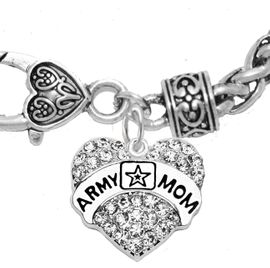 Charm Necklace Army Mom Pandora Charm Military Mom Jewelry 2025
