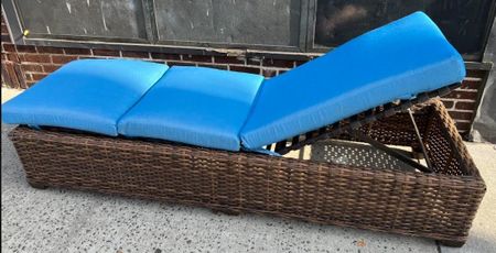 Southhampton adjustable chaise cushions SET OF 2 Vesper sky