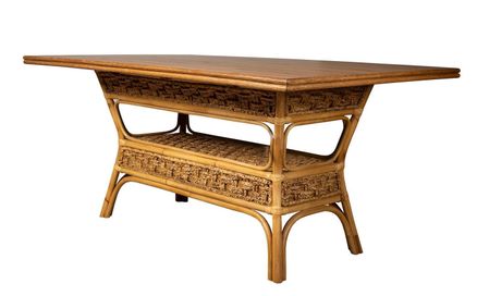 Panama Seagrass Rectangular Dining Table
