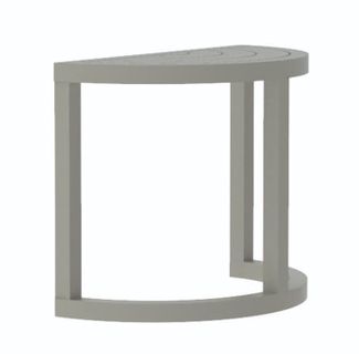 Lane Venture Contempo Aluminum Crescent End Table