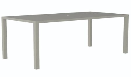 Lane Venture Contempo Aluminum 84" Long Rectangular Dining Table