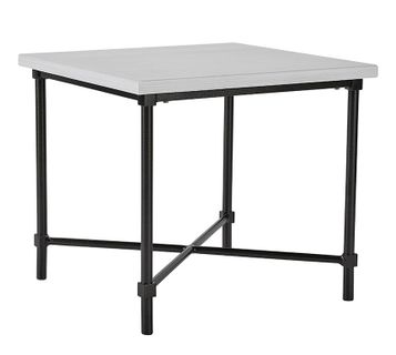 Lane Venture Langham Aluminum 24" Square End Table