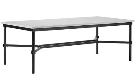 Lane Venture Langham Aluminum 84" Long Dining Table