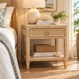 Braxton Culler Naples Wicker Nightstand (Available in 30 Finish Choices)