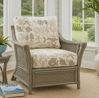 Braxton Culler Boca Rattan Chair