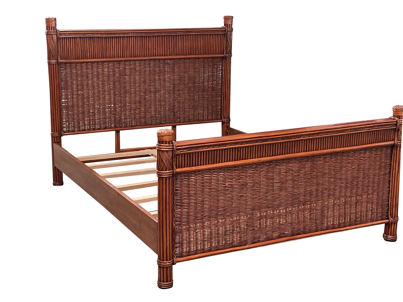 Barbados Rattan King Size bed