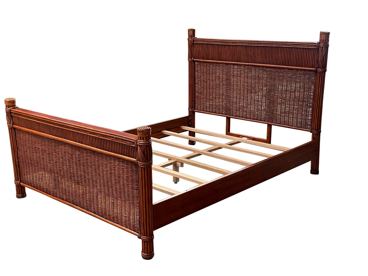 Barbados Rattan King Size bed