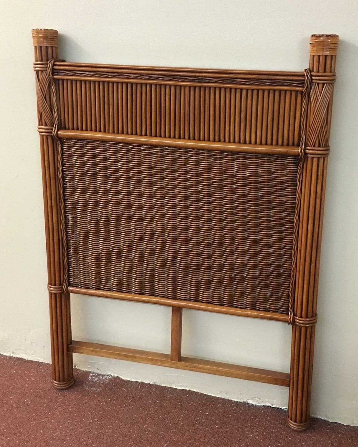 Barbados Rattan Twin Headboard Minimum order is for 2 twin headboards