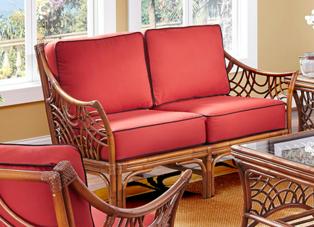 Rattan Loveseat - Belize