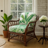 Bermuda Rattan Chair With Cushions: Only 1 Left