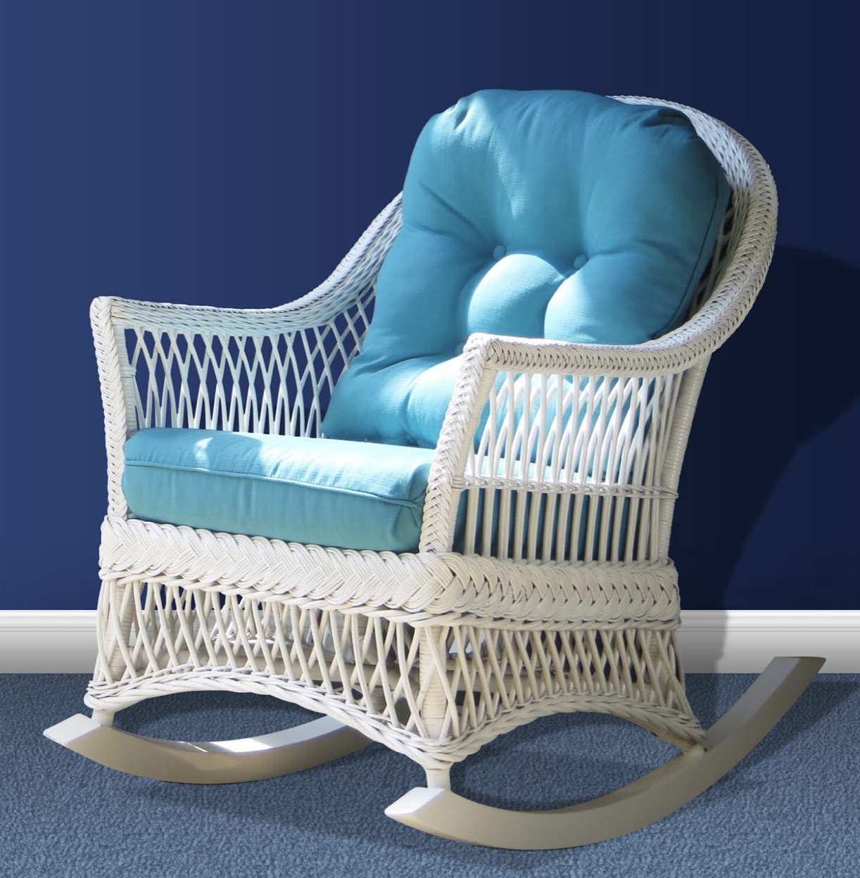 Biscayne Wicker Rocker