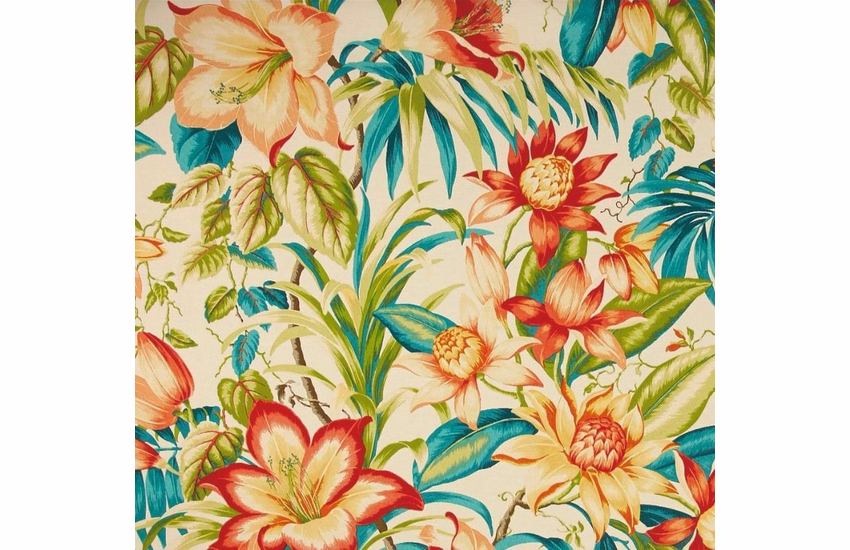 Botanical Glow Tigre Lilly By the yard 