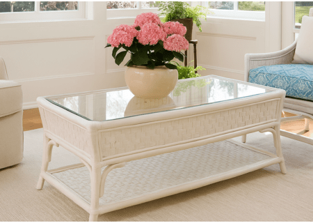 Braxton Culler Boca Coffee Table With Glass Top