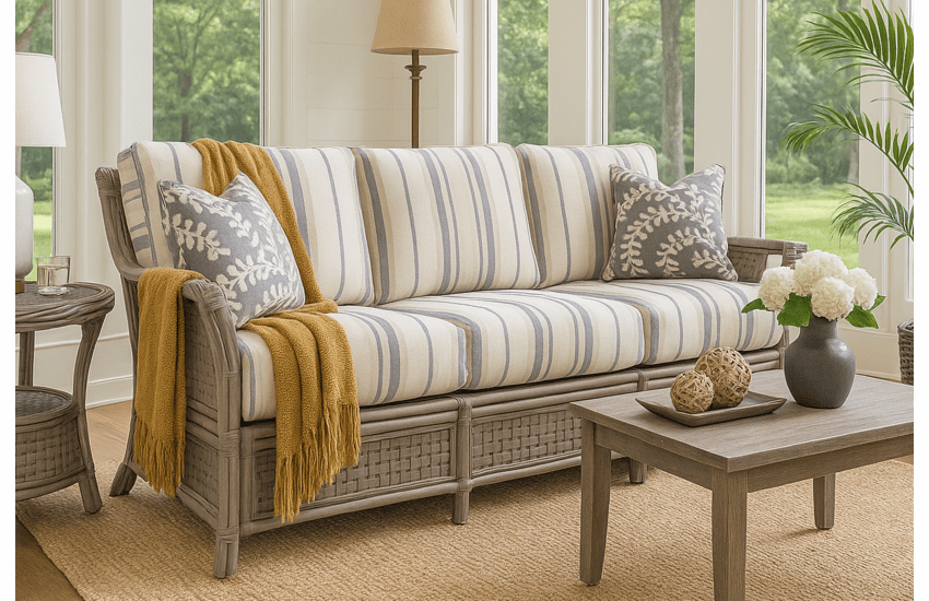 Braxton Culler Boca Rattan Sofa