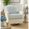Braxton Culler Bodega Bay Rattan Swivel Glider Chair