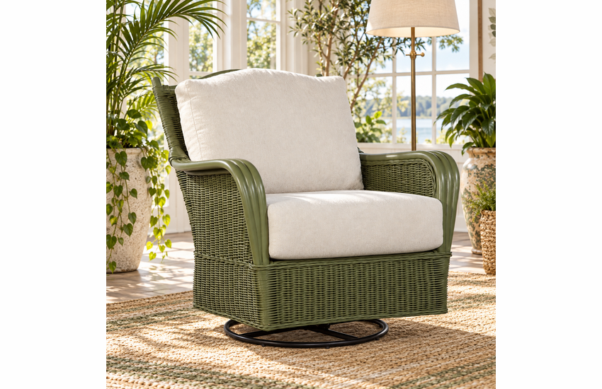 Braxton Culler Bodega Bay Swivel Glider Chair (Available in 10 Finishes)