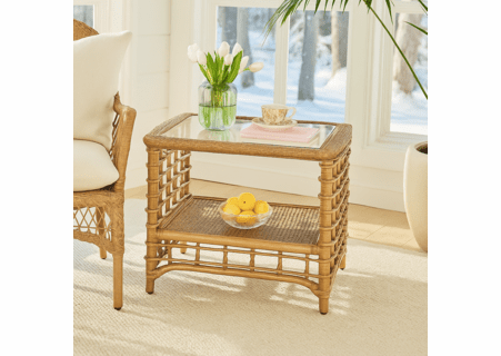 Braxton Culler Bridgehampton Rattan End Table