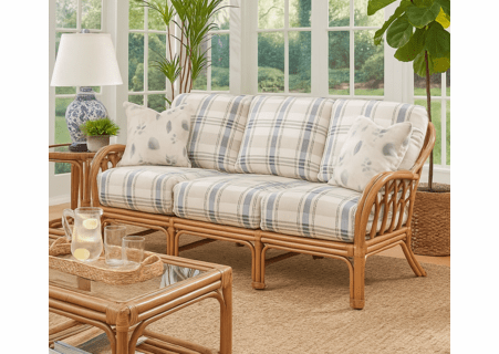 Braxton Culler Edgewater Rattan Sofa