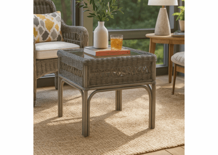 Braxton Culler Everglades Rattan End Table