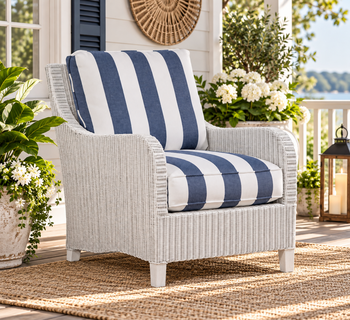 Braxton Culler Gibraltar Wicker Chair (Available in 30 Finish Choices)