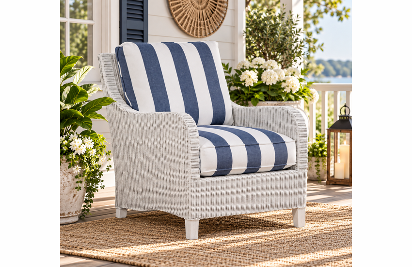 Braxton Culler Gibraltar Wicker Chair (Available in 30 Finish Choices)