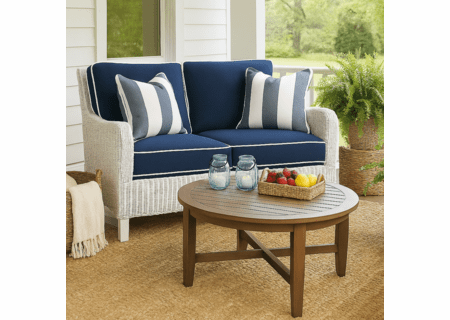 Braxton Culler Gibraltar Wicker Loveseat