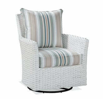 Braxton Culler Lanai Breeze Swivel Accent Chair