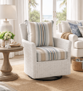 Braxton Culler Lanai Breeze Swivel Accent Chair