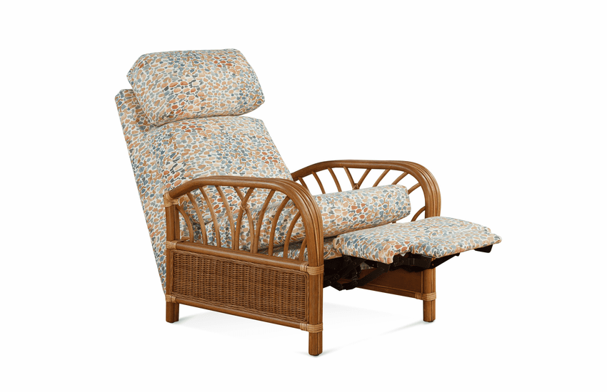 Braxton Culler Ocean View Rattan Recliner