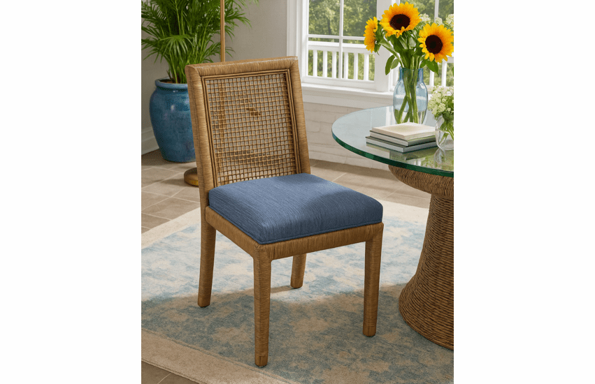 Braxton Culler Pine Isle Rattan Side Chair