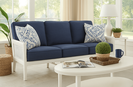 Braxton Culler Pine Isle Rattan Sofa