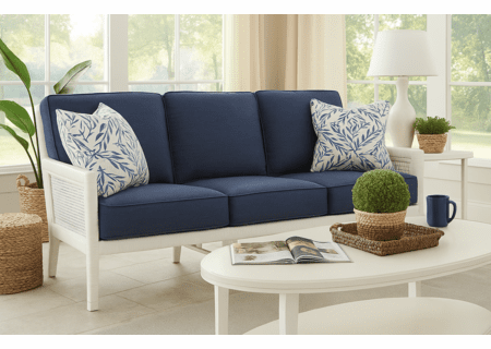 Braxton Culler Pine Isle Rattan Sofa