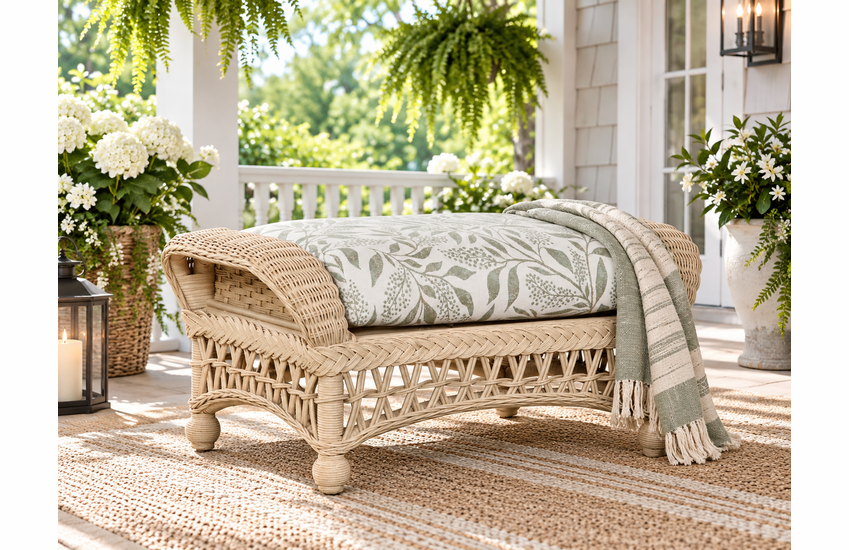 Braxton Culler Rosemary Ottoman (Available in 10 Finishes)