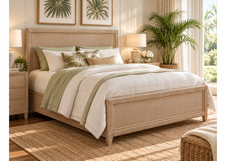Braxton Culler Sabal Bay Queen Wicker Complete Bed (Available in 30 Finish Choices)