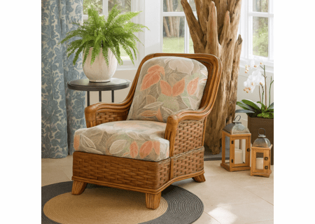 Braxton Culler Somerset Rattan Chair 