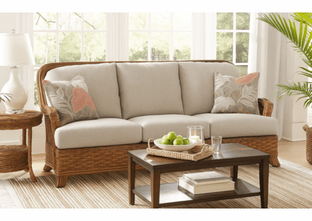 Braxton Culler Somerset Rattan Sofa