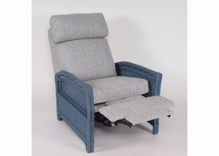 Braxton Culler South Shore Rattan Recliner