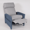 Braxton Culler South Shore Rattan Recliner