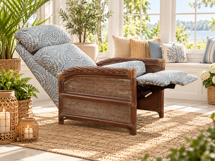 Braxton Culler South Shore Wicker/Rattan Recliner (Available in 30 Finishes)